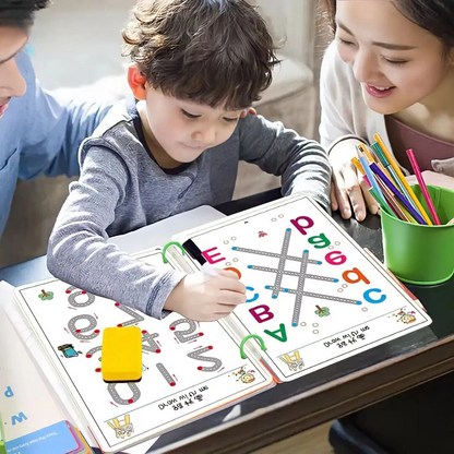 Reusable writing practice notebook