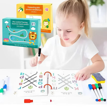 Reusable writing practice notebook