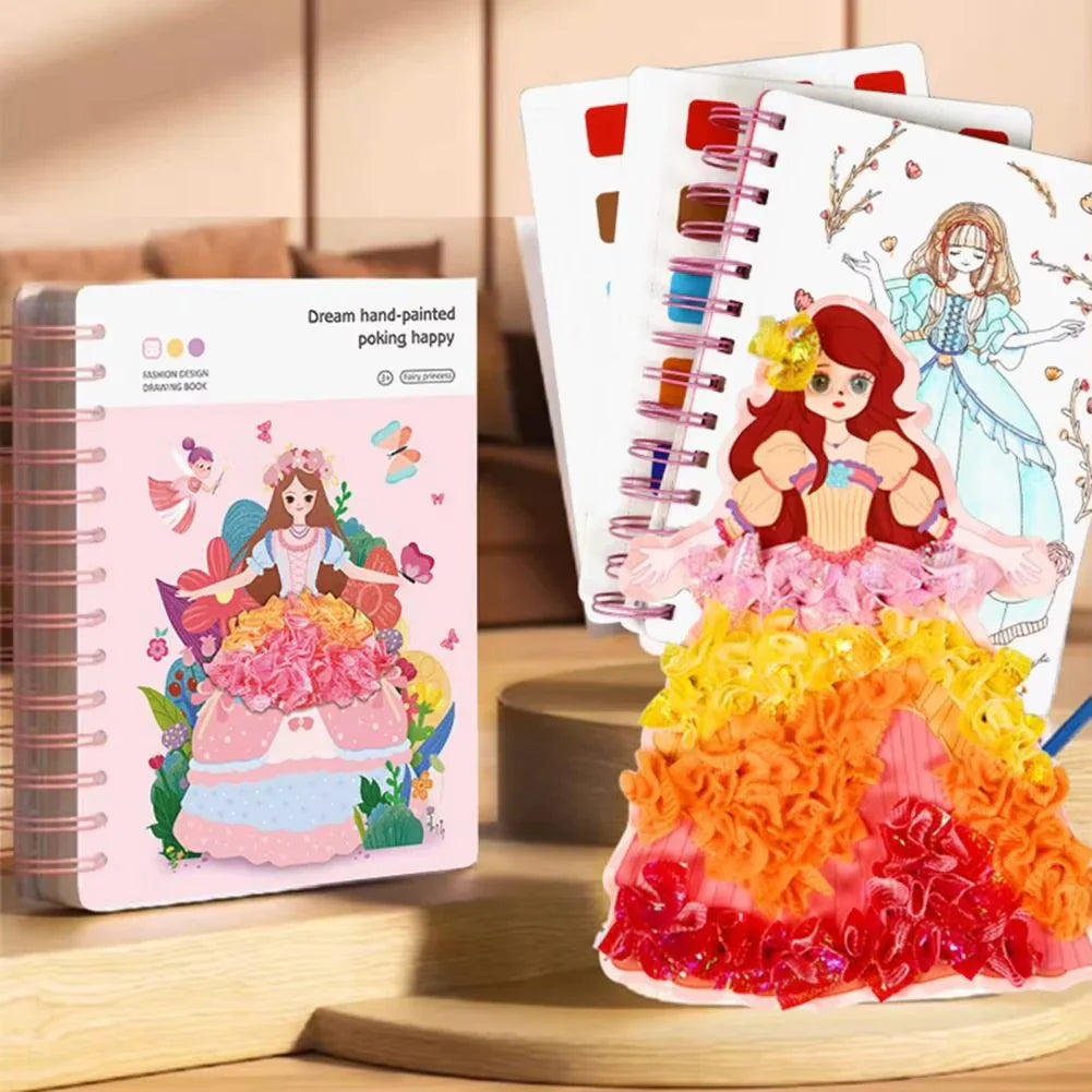 Princess Fashion Design Book – draw, design, create 3D