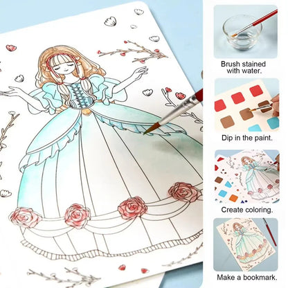 Princess Fashion Design Book – draw, design, create 3D
