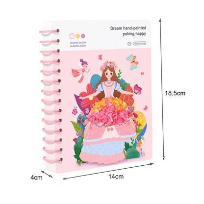 Princess Fashion Design Book – draw, design, create 3D