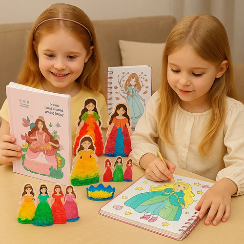 Princess Fashion Design Book – draw, design, create 3D