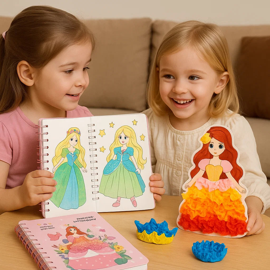 Princess Fashion Design Book – draw, design, create 3D